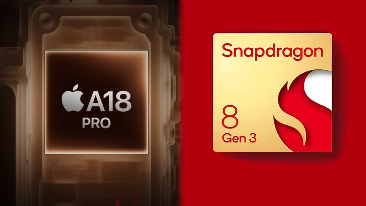 snapdragon 8 gen 3 apple a18 pro