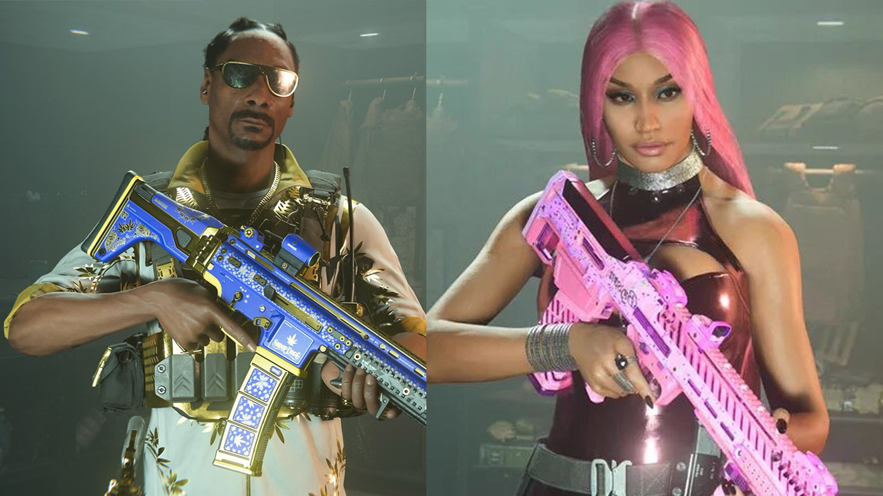cod warzone nicki minaj snoop dogg
