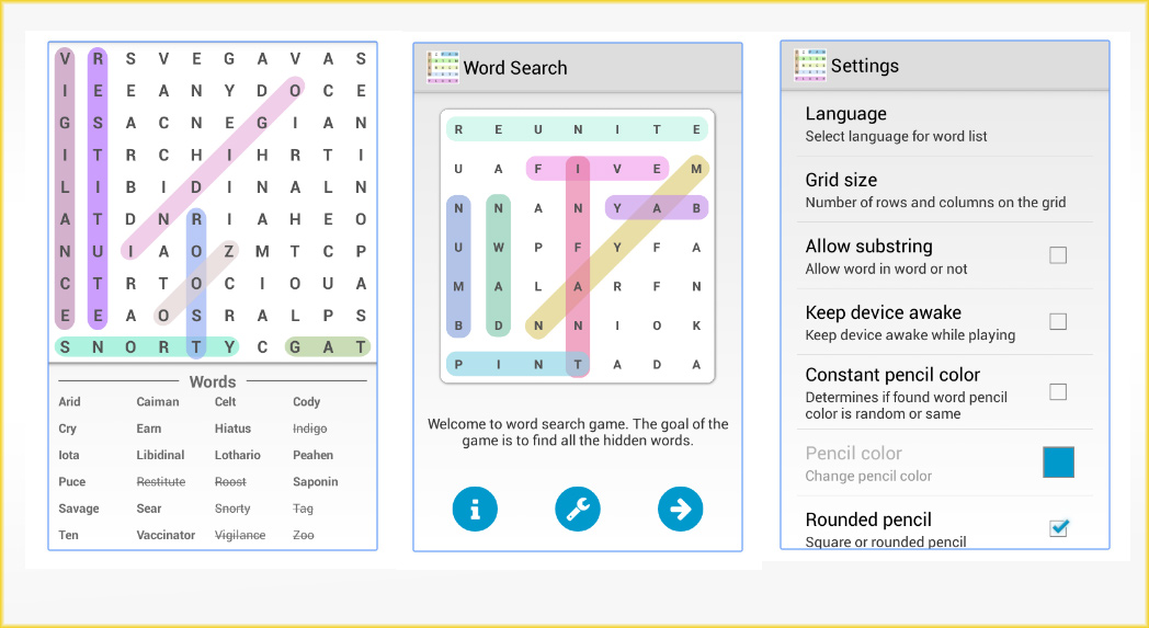 Игра word grid challenge