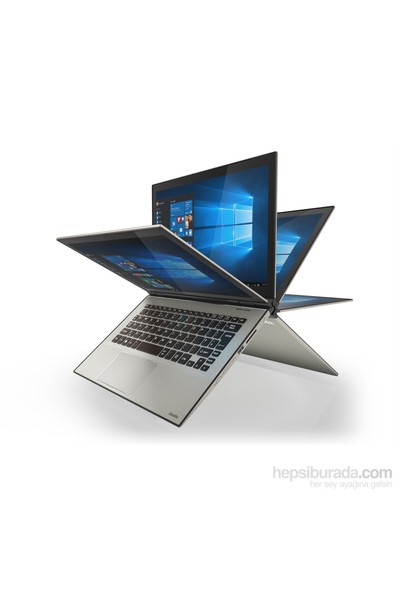 Toshiba Satellite Radius 12 P20W-C-10D Intel Core i7 6500U 8GB 512GB SSD Windows 10 Home 12.5 UHD Taşınabilir Bilgisayar