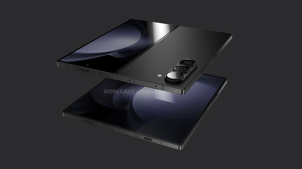 Galaxy Z Fold 6 render