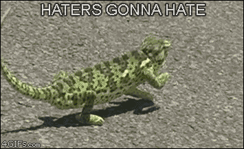 Haters-chameleon.gif