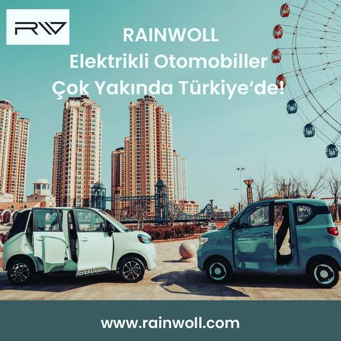 Türkiye’nin En Yeni Elektrikli Araba Markası RAINWOLL Çok Yakında Türkiye de!