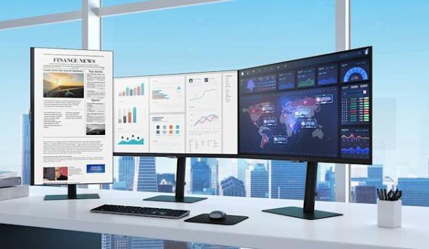 Samsung yüksek çözünürlüklü monitörleri satışa sunuyor