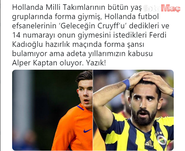 Fenerbahçe'de Ferdi Kadıoğlu isyanı! Alper Potuk...