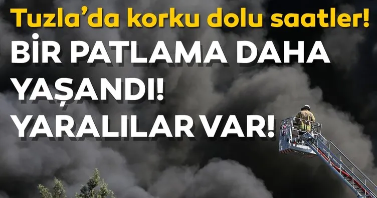 Son dakika: Tuzla'da yangın