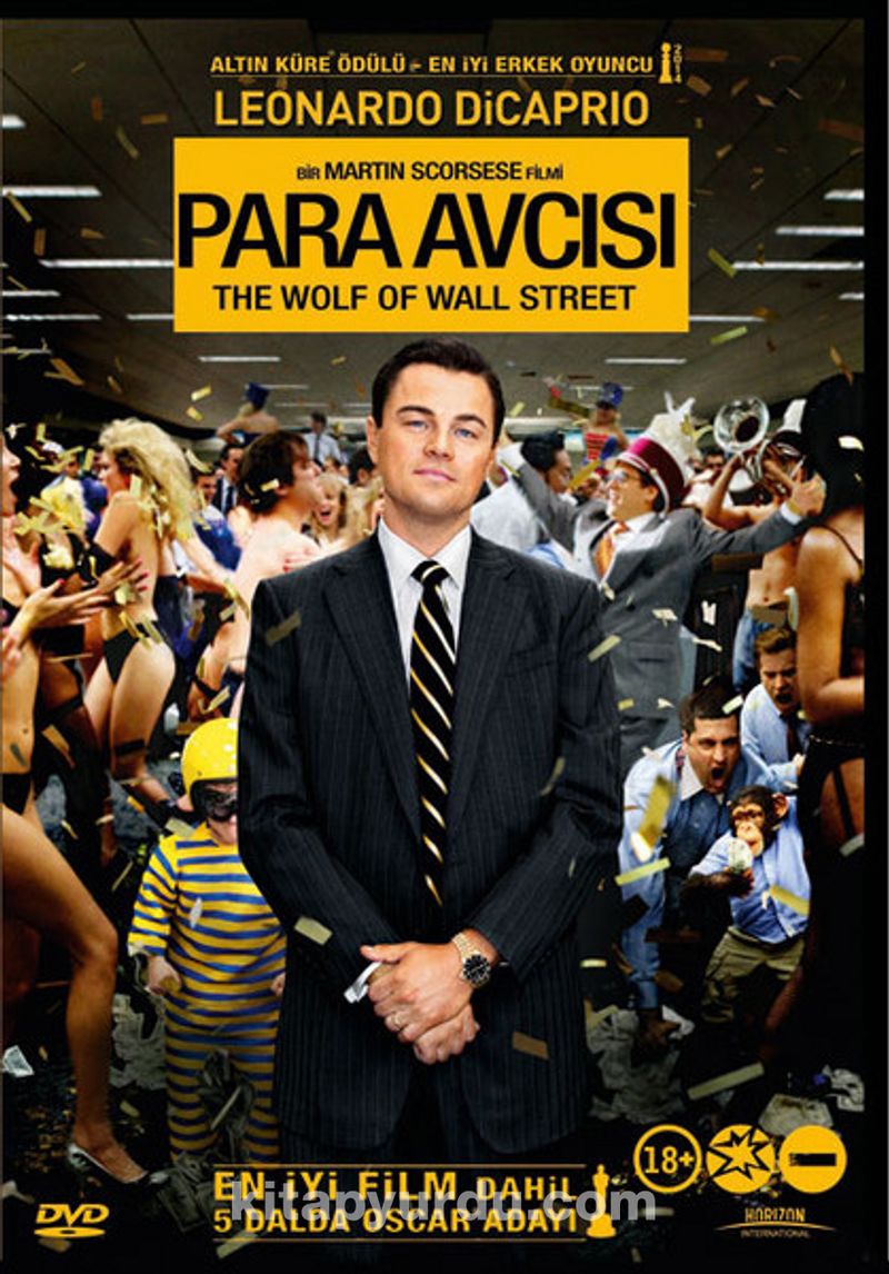 The Wolf Of Wall Street - Para Avcısı (Dvd) & IMDb: 8,1 - Martin Scorsese |  kitapyurdu.com