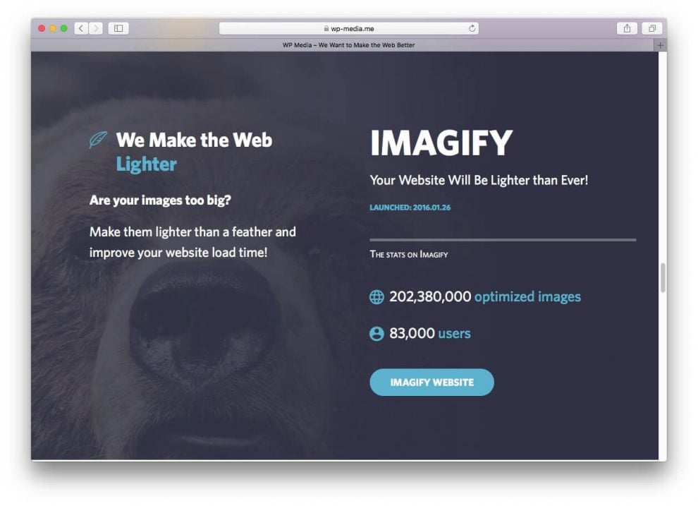 Imagify Image Optimizer Eklentisi