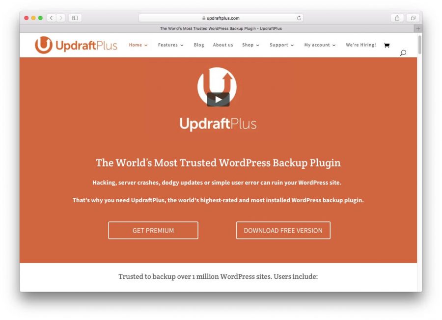 UpdraftPlus Eklentisi UpdraftPlus Eklentisi