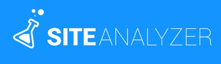 Site analyzer. Аналайзер. Анализатор логотип. Site Analyzer logo. Аналайзер сайт логотип.