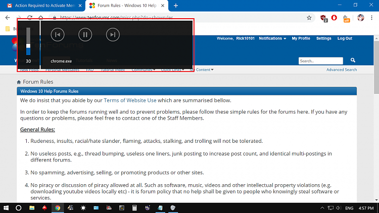 Windows 10 volume bar on top left is huge Solved - Windows 10 Forums